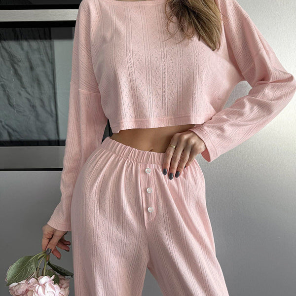 Summer Knitted Pajama Set